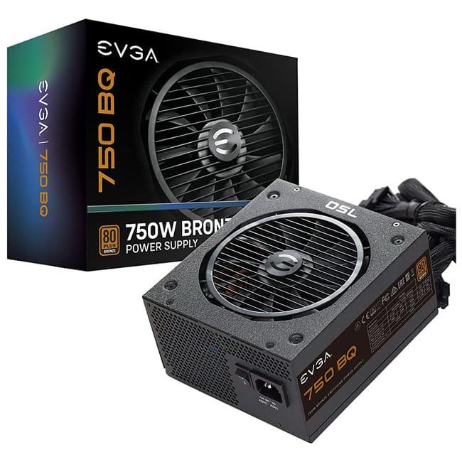 پاور کامپیوتر و منبع تغذیه نیمه ماژولار 750 وات EVGA ‎110-BQ-0750-V3